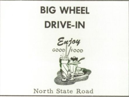 Big Wheel Drive-In - 1960S High School Yearbook Photo (newer photo)